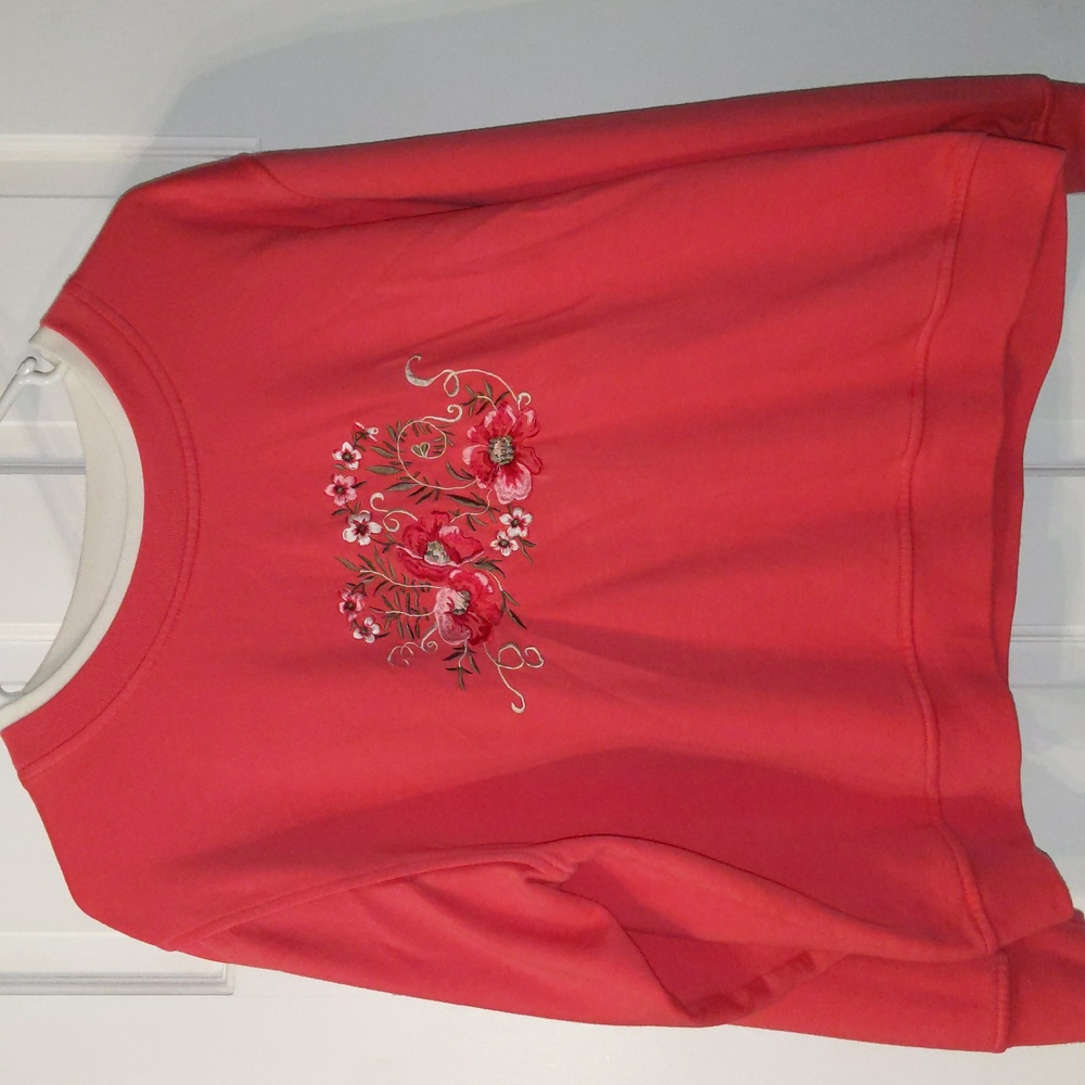 Vintage embroidered granny sweatshirt